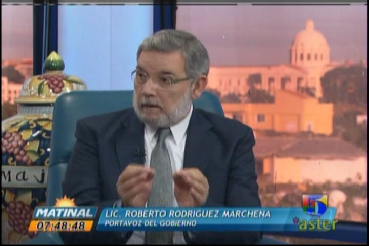 Entrevista Al Portavoz Del Gobierno Roberto Marchena En ‘Matinal’ #Video