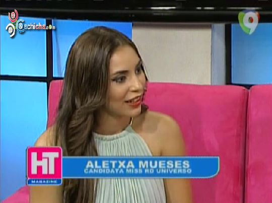 Conversando Con Aletxa Mueses, Candidata Miss RD Universo (Santiago) En HT Magazine @vivianfatule #Video