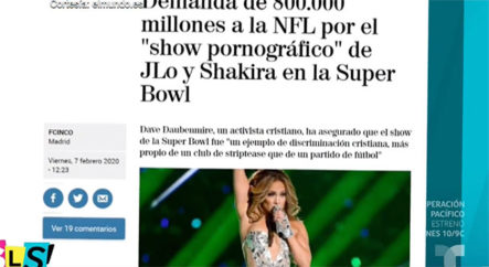 Amenazan Con Demandar A La NFL Por El Show De Shakira Y JLO