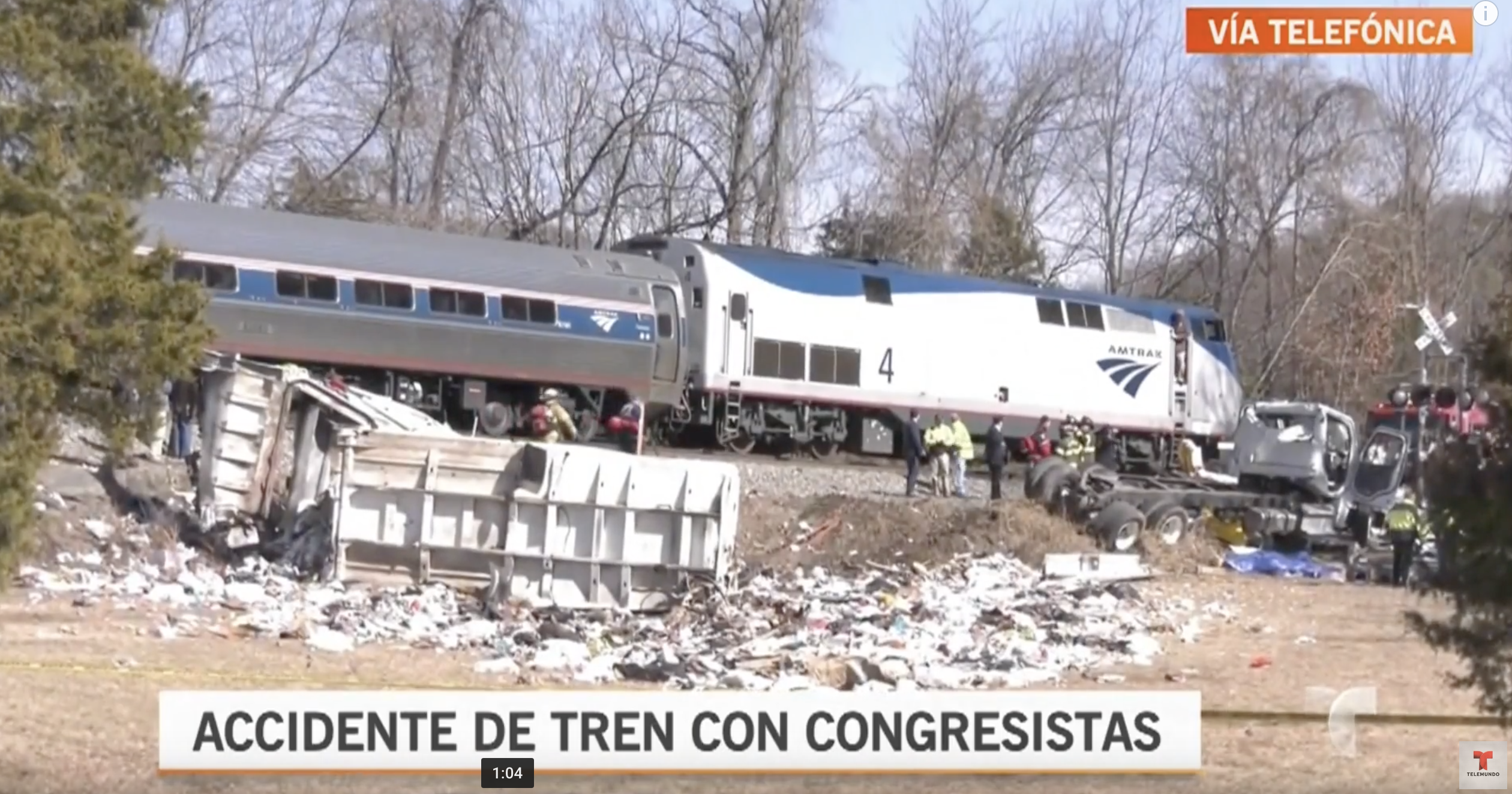 Todo Lo Que Se Sabe Del Accidente De Tren Donde Viajaban Congresistas Republicanos