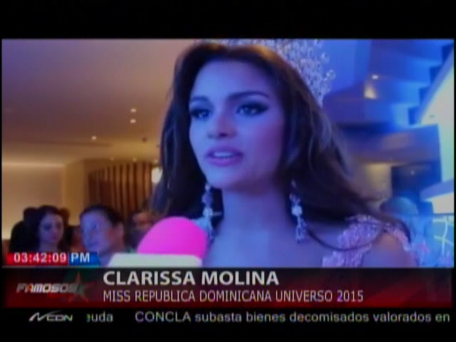 Clarissa Molina Es Coronada Como Miss República Dominicana 2015 #Video