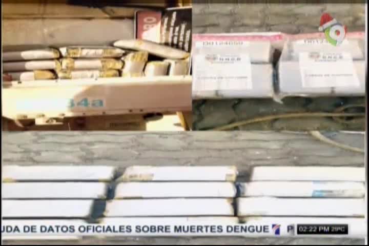 DNCD Decomisa 52 Paquetes De Droga En Terminales De Caucedo Y P. Plata #Video