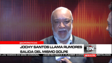 Jochy Santos Aclara Lo Sucedido En El Programa Radial “El Mismo Golpe”