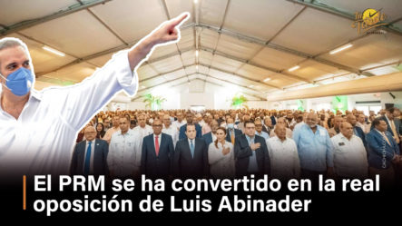 El PRM Se Ha Convertido En La Real Oposición De Luis Abinader