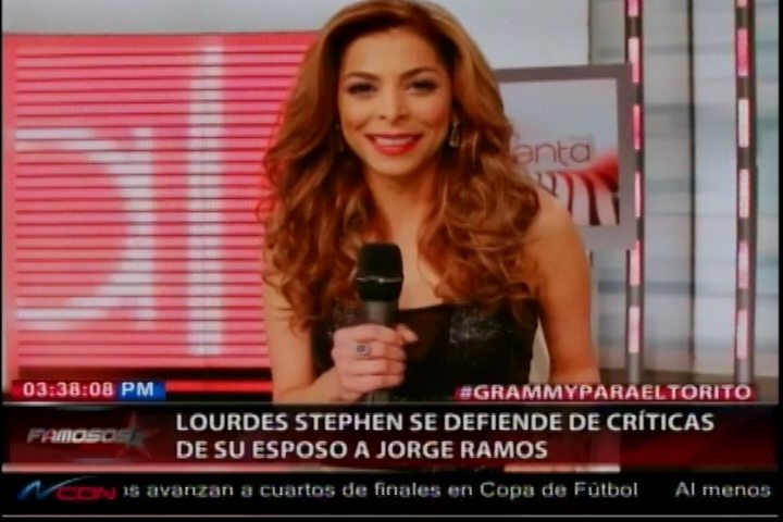 Lourdes Stephen Se Defiende De Críticas De Su Esposo A Jorge Ramos