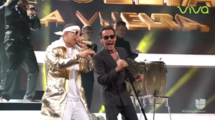 La Mejor Presentación Musical De La Noche Daddy Yankee Y Marc Anthony