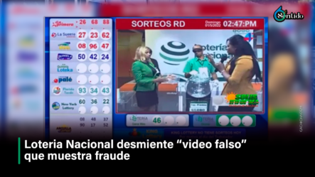 Lotería Nacional Desmiente “video Falso” Que Muestra Fraude  – 6to Sentido By Cachicha