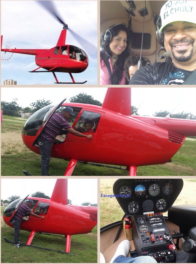 Luis Vargas compra helicóptero