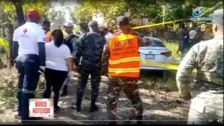 3 Personas Fueron Encontradas Asesinadas En El Baúl De Un Vehículo En La Comunidad De El Pino Proximo A  Moca