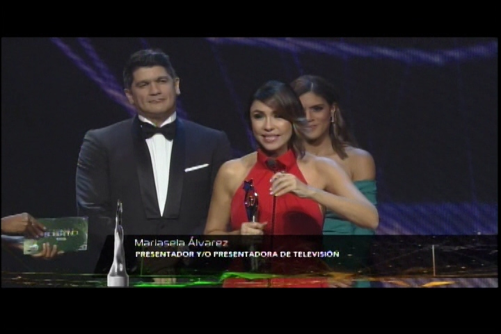 Eddy Herrera Y Francisca Lachapel Presentan Nominados A Mejor Presentador Y/o Presentadora De Televisión: Mariasela Alvarez