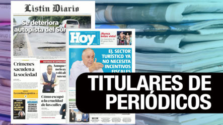 Principales Portadas De Los Periódicos | 22-08-2022