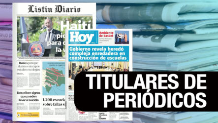 Principales Portadas De Los Periódicos | 13-089-2022