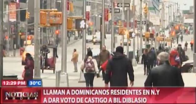 Llaman A Dominicanos Residentes En NY A Dar Voto De Castigo Al Alcalde Bil Diblasio #Video