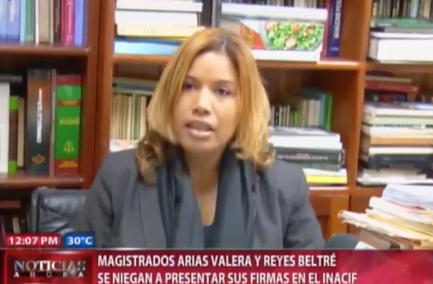 Magistrados Arias Valera Y Reyes Beltré Se Niegan A Presentar Sus Firmas En El INACIF #Video