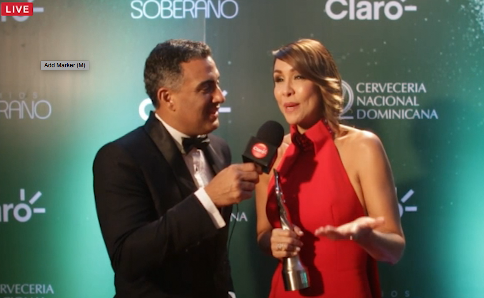 Entrevista A Mariasela Álvarez En El Detrás De Cámara De Premios Soberano