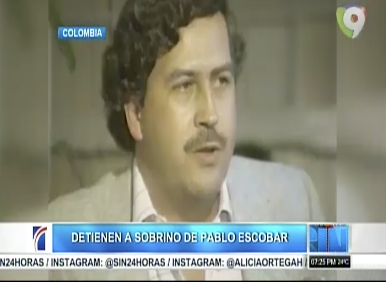 Capturan A Sobrino De Pablo Escobar Cuando Intentaba Escapar De Colombia