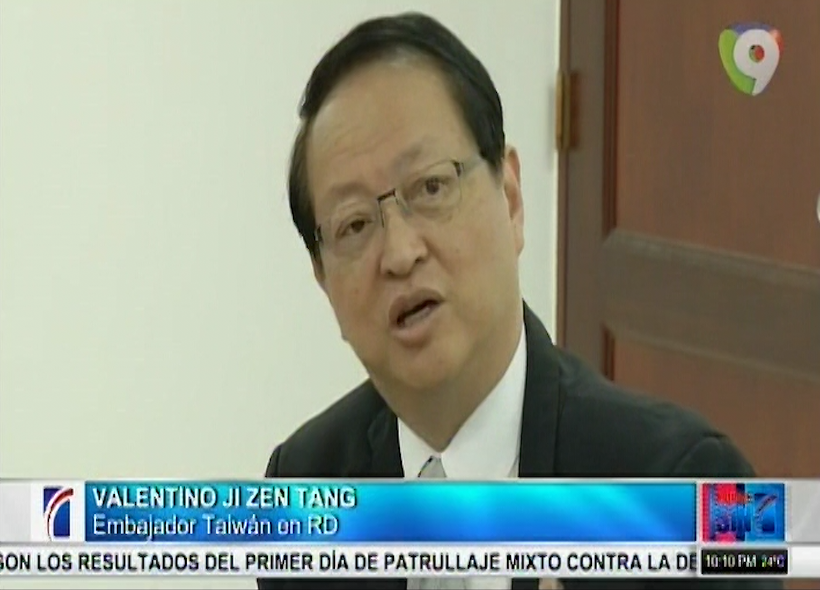 Embajador De Taiwan Preocupado Por Delincuencia En RD.