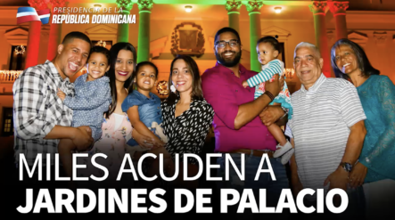 Felices Y Curiosos, En ánimo Festivo Y Familiar, Miles De Familias Han Visitado El Palacio Nacional Esta Navidad