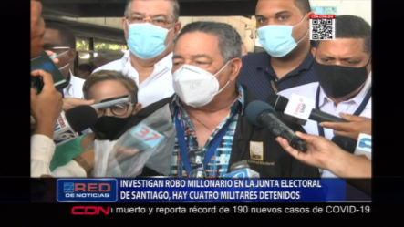 La PN Investiga El Robo Millonario En La JCE De Santiago