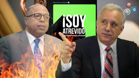 Alfredo Pacheco Y Antonio Taveras Se Encienden Y Se Van “al Bollo” Por Código Penal 