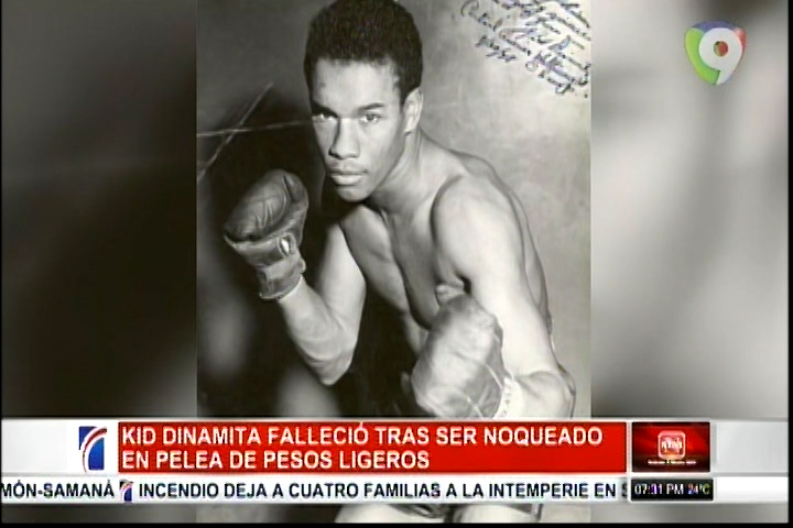 ¡Historia Dominiana! Kid Dinamita Boxeador Dominicano, Falleció Tras Ser Noqueado En Una Pelea De Pesos Ligeros