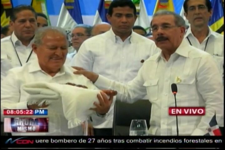RD Traspasa La Presidencia Pro Tempore A El Salvador En CELAC
