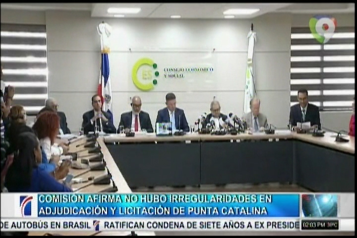 Comisión Afirma Que No Hubo Irregularidades En Adjudicación Y Licitación De Punta Catalina