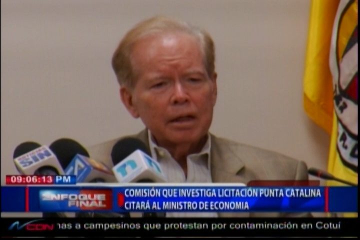 Comisión Que Investiga Licitación De Punta Catalina Citará Al Ministro De Economía