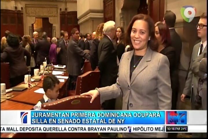 Es Juramentada La Primera Dominicana Que Ocupará Una Silla En El Senado Estatal De NY