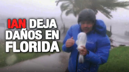 Ian Se Convierte En Tormenta Tropical, Pero Sus Efectos Continúan Golpeando Con Intensidad A Florida