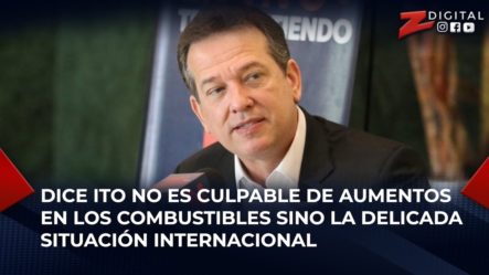 Álvaro Arvelo: “Ito Bisonó NO Es Culpable De Aumentos En Los Combustibles Sino La Sumamente Delicada Situación Internacional”