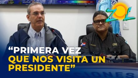 Juan Manuel Mendez Ofrece Reporte Sobre La Situación Del País Ante El Paso Del Huracán Fiona