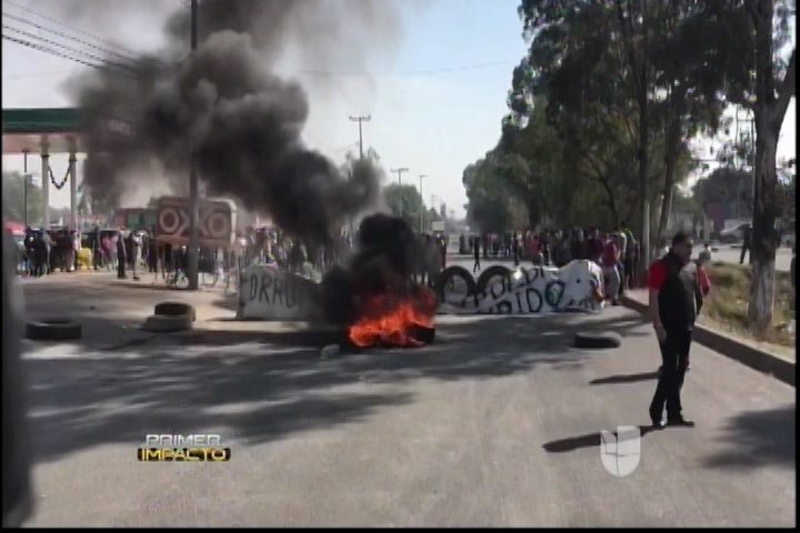 Miles De Méxicano Indignados Y En Las Calles Tras El Alto Costo De La Gasolina