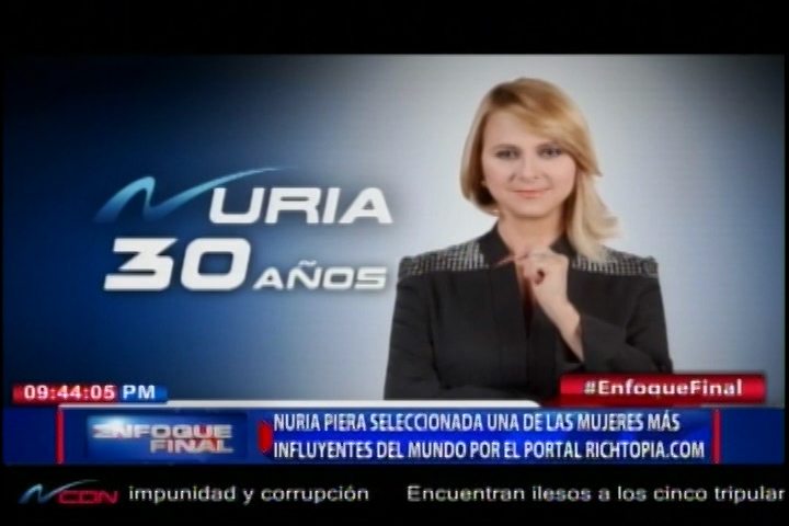 Nuria Piera Es Seleccionada Una De Las Mujeres Más Influyentes Del Mundo Por El Portal Richtopia.com