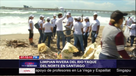 Entidades Públicas Y Privadas Realizan Jornada De Limpieza En Playa El Gringo En Haina