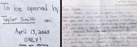 "No abrir antes de 2023", la carta de una niña fallecida que enternece a la red