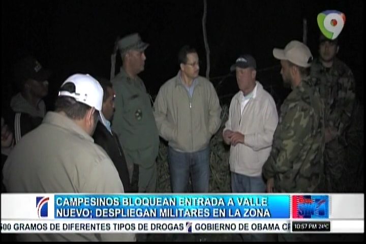 Más De 100 Militares Fueron Desplegados En Valle Nuevo De Constanza Para Evitar Que Campesinos Realicen Actividades Agricolas